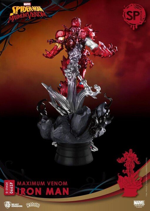 Figurë Beast Kingdom Marvel - Venom Iron Man Special Edition