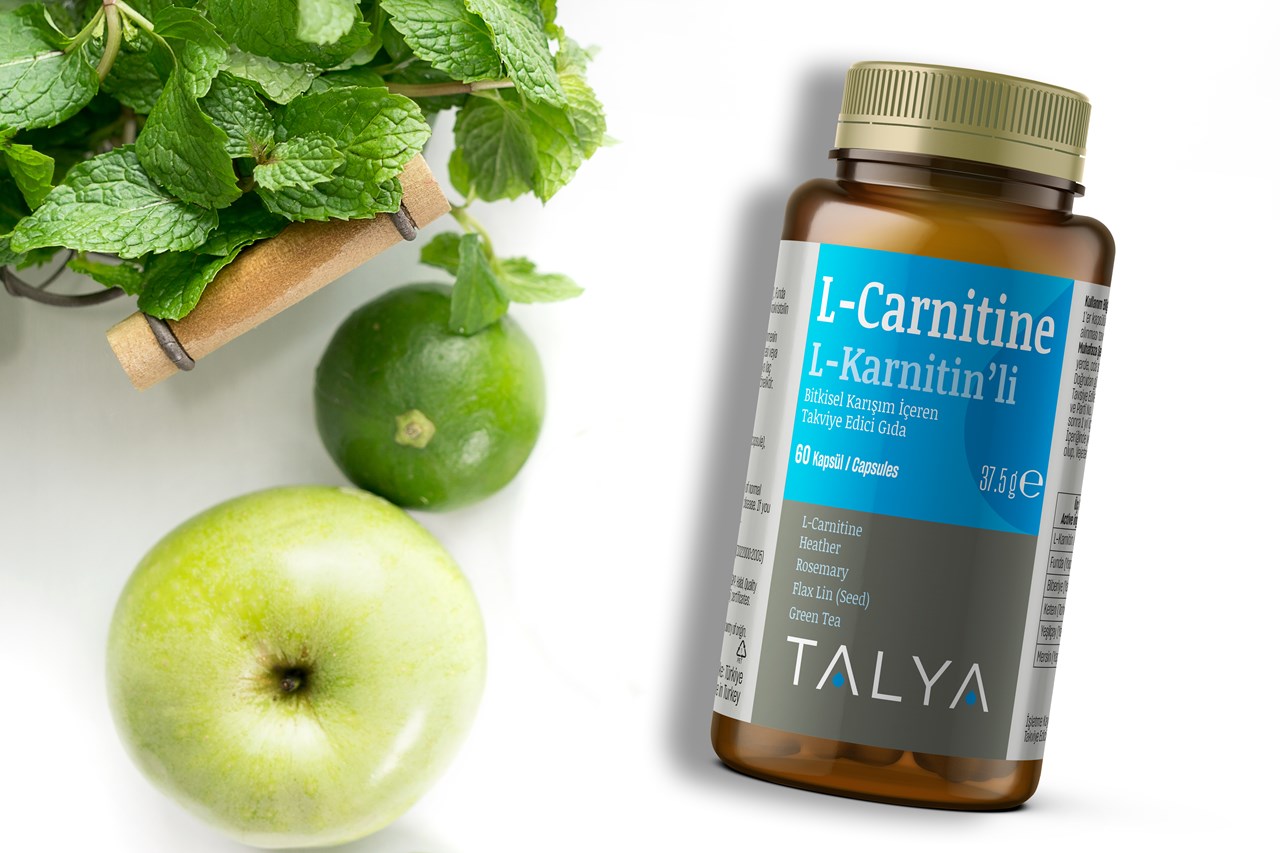 TALYA Herbal L-Carnitine Complex, 60 kapsula