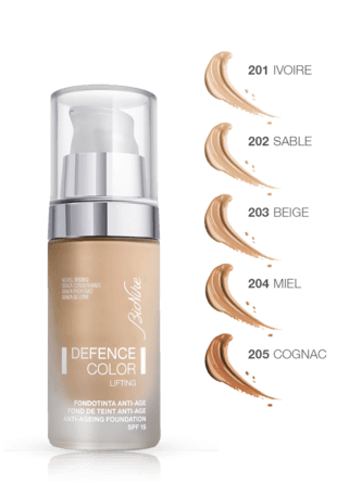 Krem pudër anti-rrudhave, DEFENCE COLOR LIFTING 202