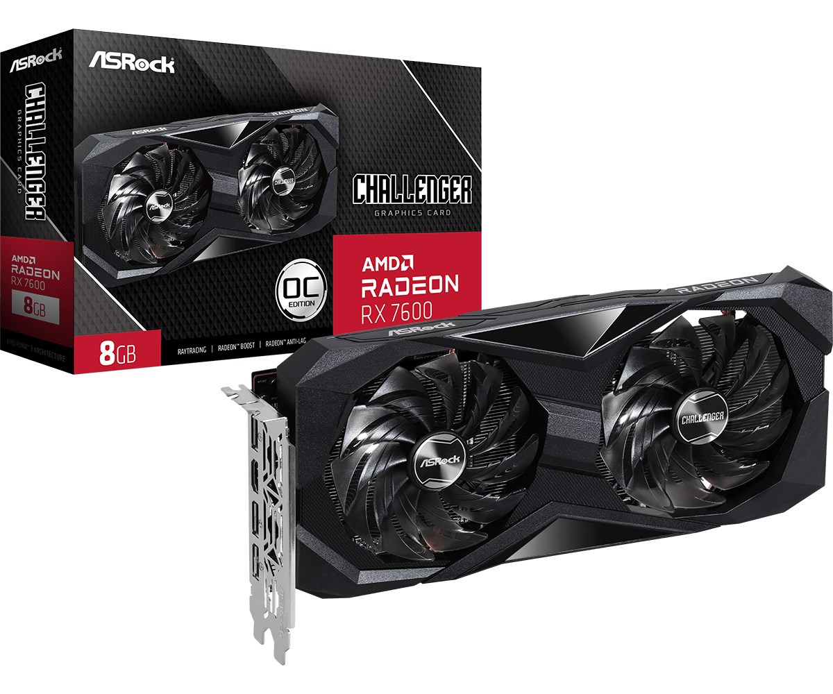ASRock Challenger Radeon RX 7600 OC 8GB Графичка Карта