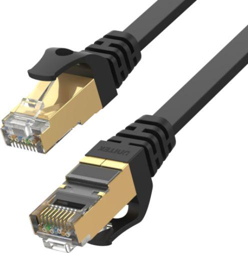Kabllo Unitek RJ45, SSTP, 5 m, e zezë