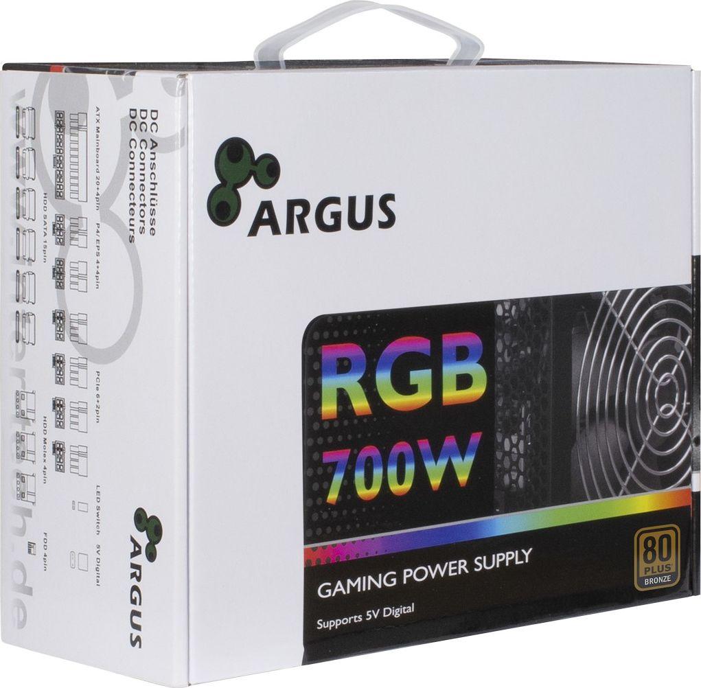 Burim energjie Inter-Tech Argus RGB 88882173, 700W