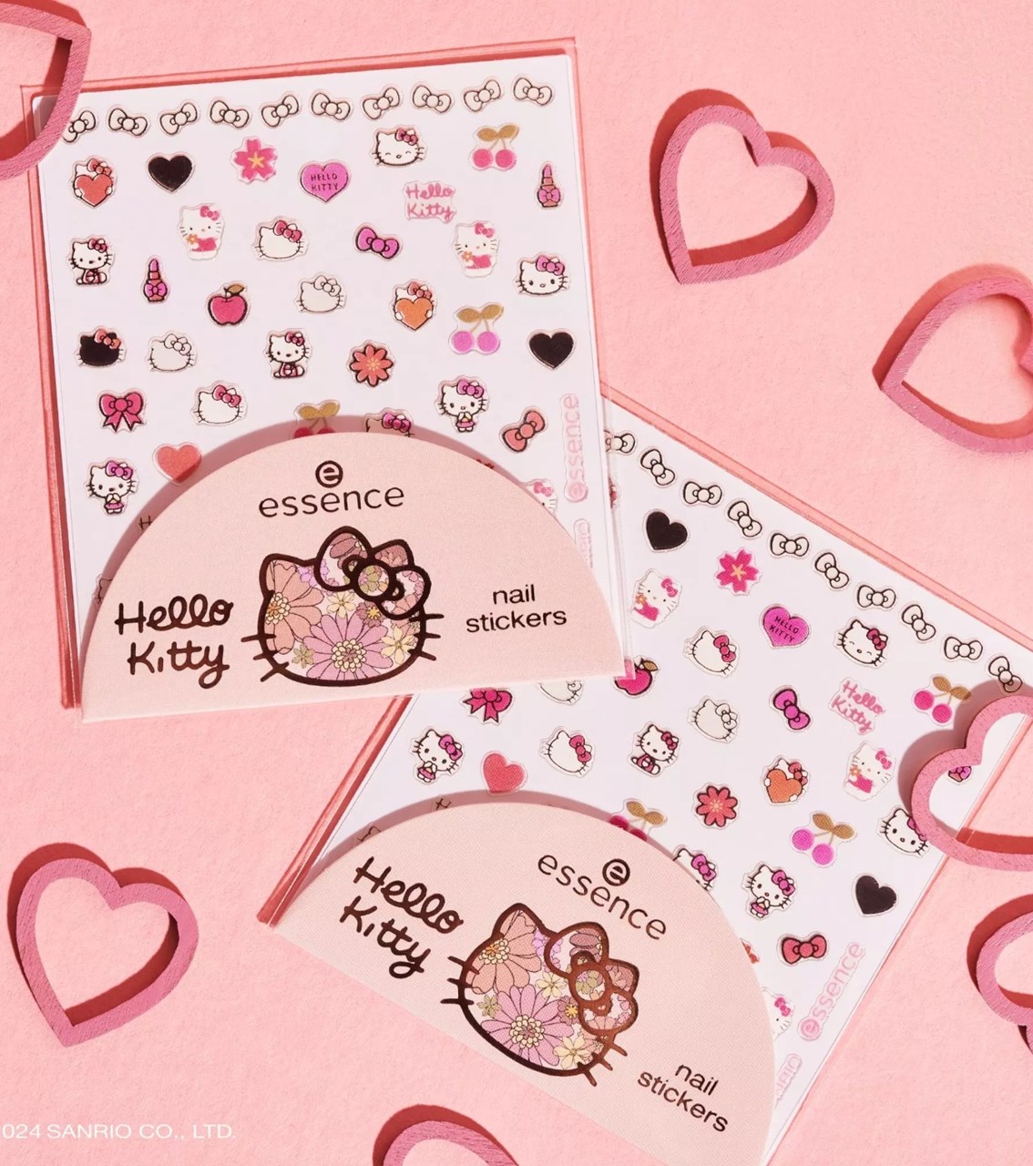 Dekorime për thonj Essence Hello Kitty, 63 copë