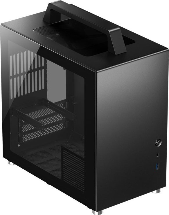 Kasë Jonsbo T8 Plus RGB, e zezë, Mini Tower