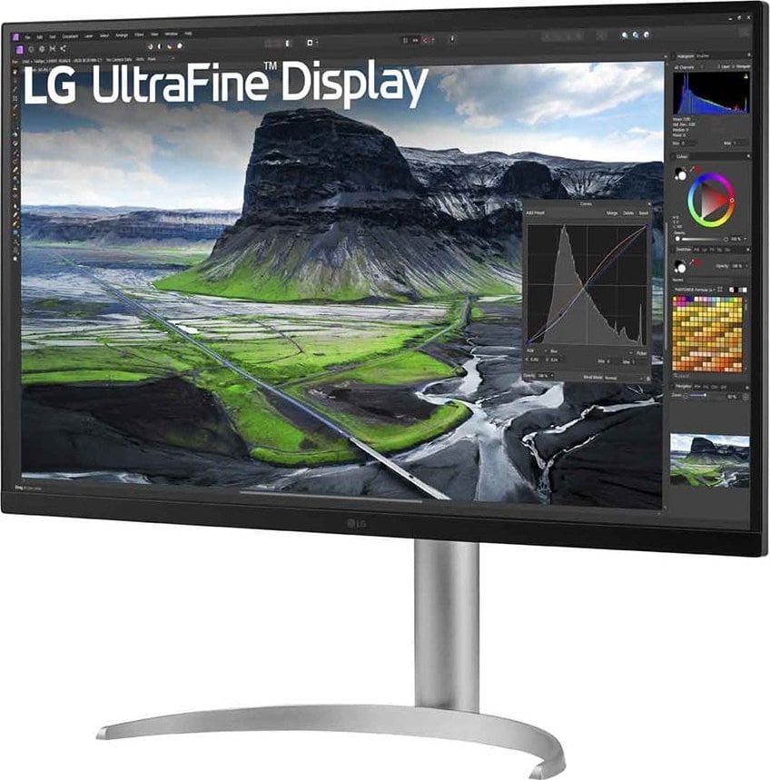 Monitor LG UltraFine 32UQ850V-W, 31.5", UHD 4K, VESA HDR400, i bardhë