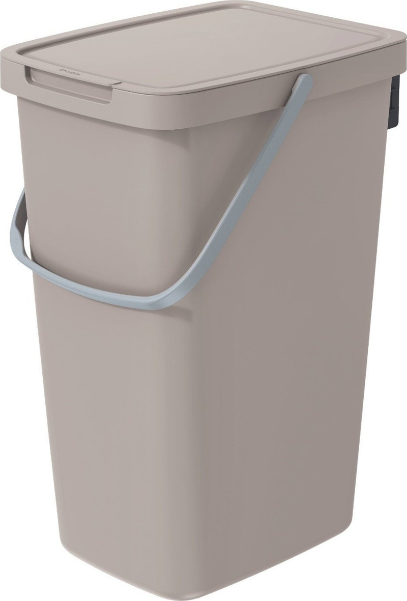 Kosh mbeturinash SYSTEMA Q Collect, 20L, plastike, kafe e çelët