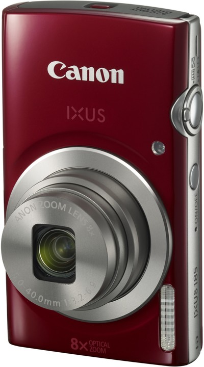 Fotoaparat Canon IXUS 185, i kuq