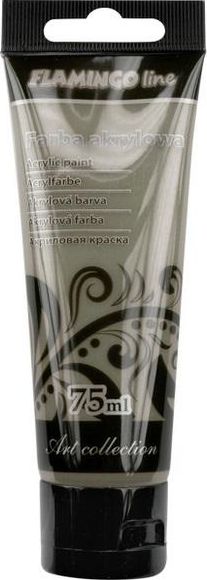 Ngjyrë akrilike Titanum Flamingo Line, 75ml, 097-e hirtë Ngjyrë akrilike Titanum Flamingo Line, 75ml, 097-e hirtë
