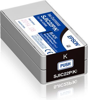 Ngjyrë për printer Epson C33S020601, SJIC22P, 32.6ml, zezë