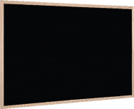 Dërrasë Bi-Office, 90x60cm, e zezë