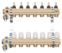 Matës të rrjedhës së valvulave termostatike Ferro Manifold RZP1" (RZP06S) Matës të rrjedhës së valvulave termostatike Ferro Manifold RZP1" (RZP06S)