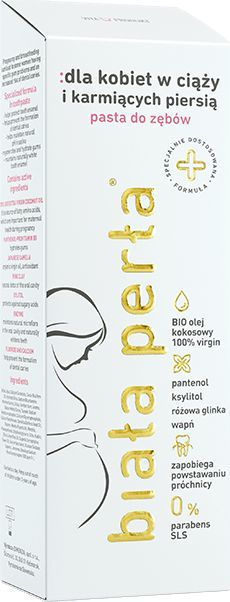 Pastë dhëmbësh për gratë shtatzëna Biala Perla, 75ml