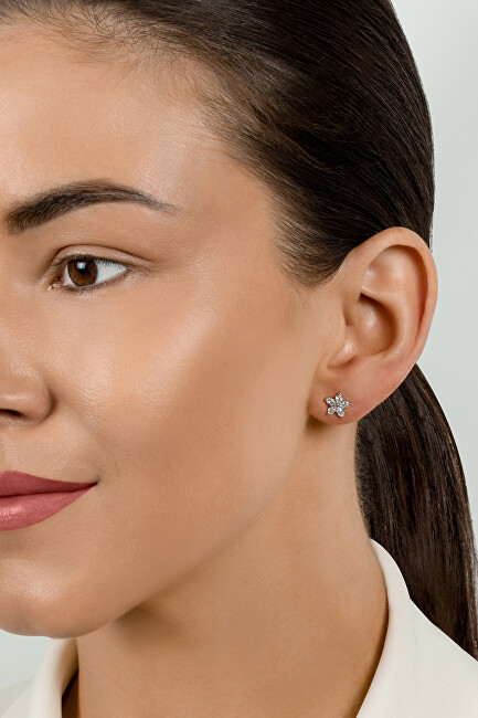 Vathё Brilio Silver Flowers EA591W