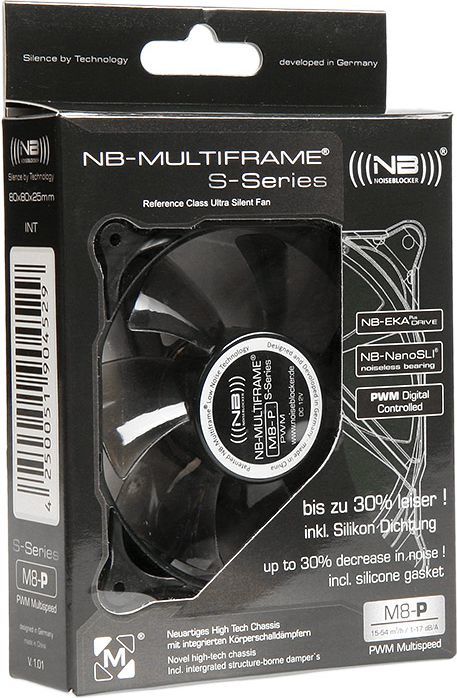 Ладилник Noiseblocker Multiframe M8-P, 80 мм
