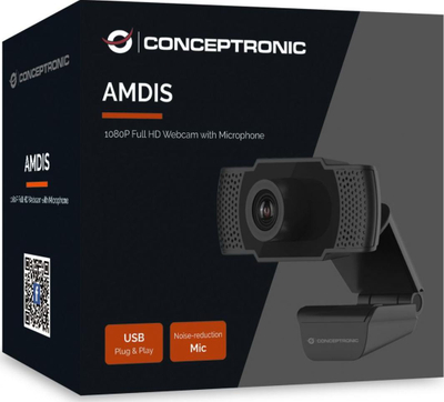 Kamerë Conceptronic AMDIS01B, 1080P, e zezë