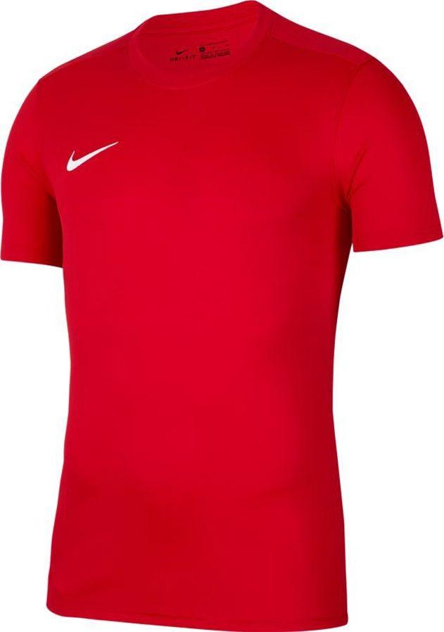 Bluzë me mëngë të shkurtra për meshkuj Nike, L, e kuqe