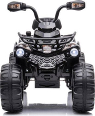 Motor elektrik për fëmijë Lean Cars Quad Battery Madman JS009, i zi
