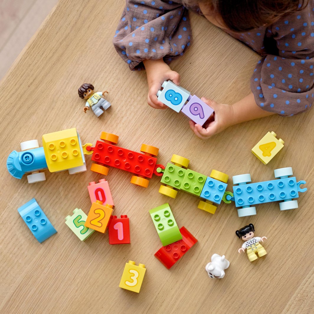 Lodër LEGO Duplo Number Train - Mësoni të Numëroni (10954)