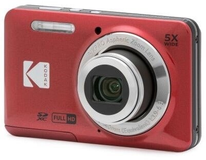 Kamerë Kodak Friendly Zoom FZ55, e kuqe