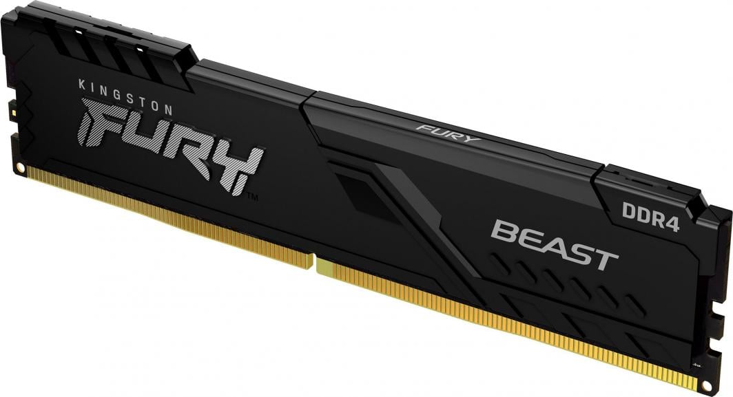 Memorie RAM Kingston Fury Beast, 16 GB, DDR4, 3600MHz, CL17