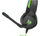 Kufje për lojëra HP Pavilion Gaming 400, të zeza / gjelbërta