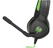Kufje për lojëra HP Pavilion Gaming 400, të zeza / gjelbërta