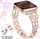 Rrip për Apple Watch Nrubi RAWG20, 42/44/45/49 mm, rozë/artë