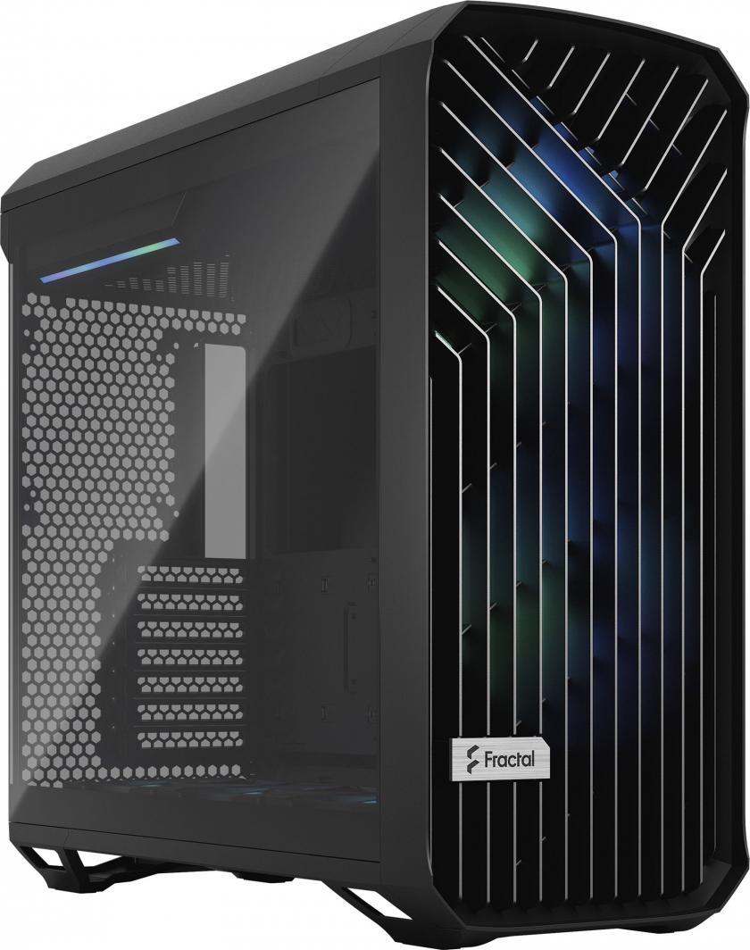 Kasë Fractal Design Torrent RGB TG Light Tinte, e zezë, Full Tower