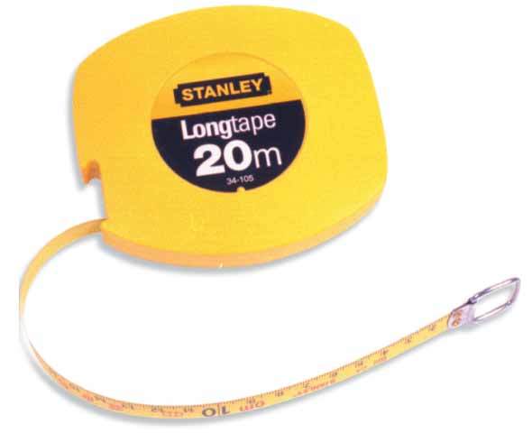 Metër Stanley, 9.5 mm x 20 m, e verdhë