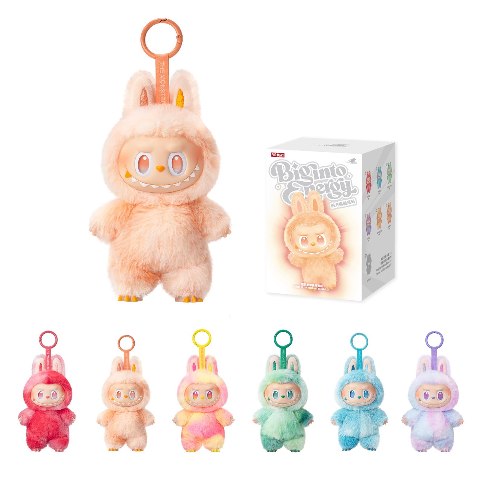 Pelush Pop Mart Labubu The Monsters Big Into Energy