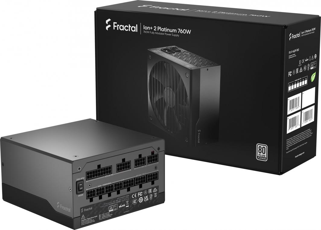 Burim energjie Fractal Design Ion+ 2 Platinum FD-P-IA2P-760-EU ATX, 760W