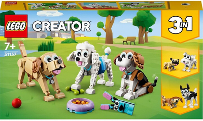 Set LEGO® Creator 31137 Cute dogs, 475 pjesë