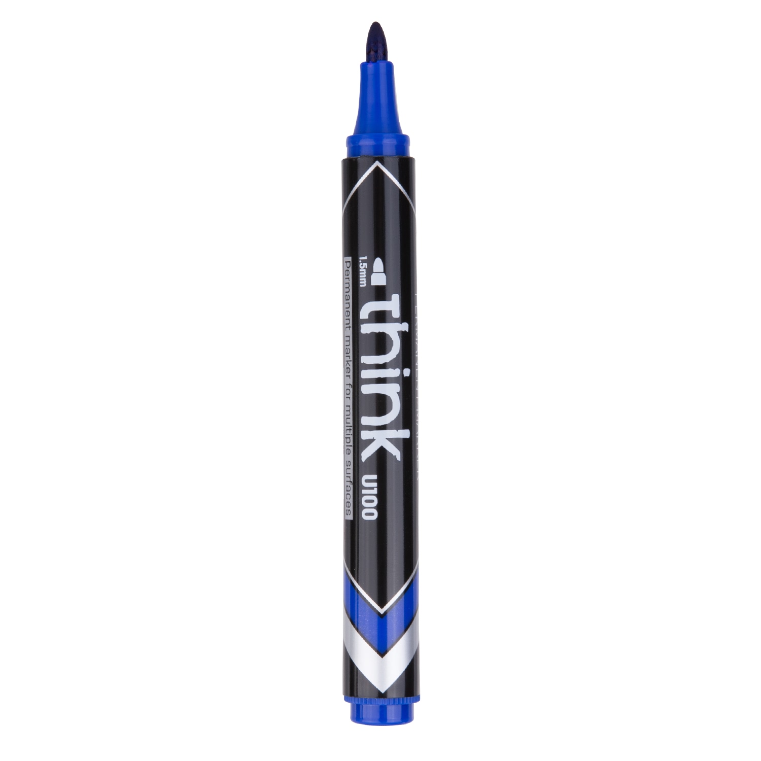 Marker DELI  permanent i kaltër 1.5mm u10030 1/12