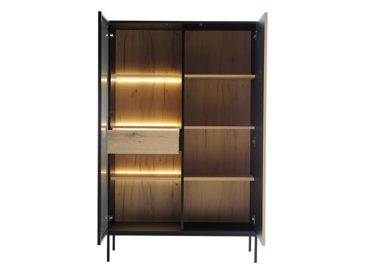 Vitrinë me xham Dornis WTSZ104 (104 x 166 x 39)