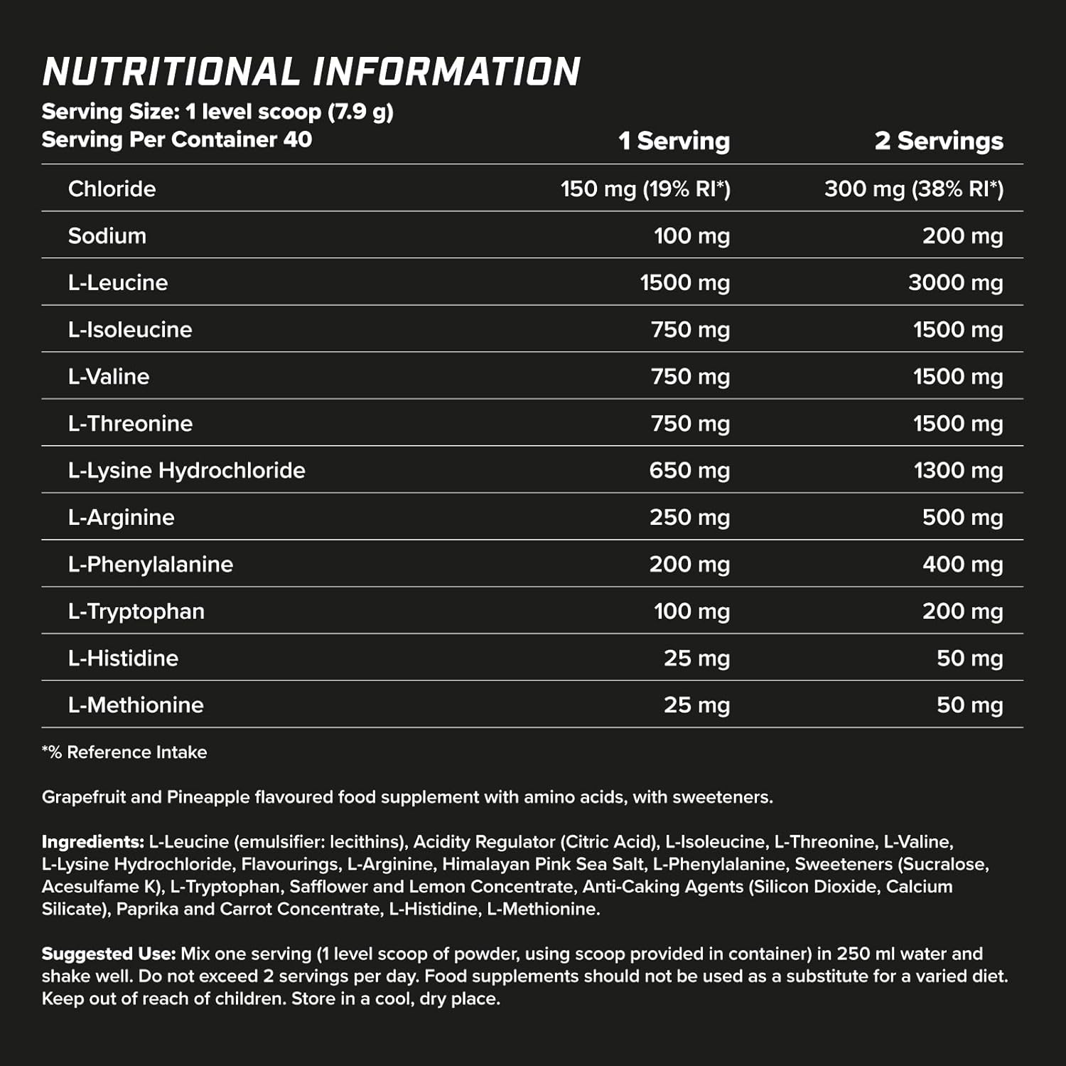 Aminoacide XTEND® EAA 40 Serv. Tropical Flavour, 316g