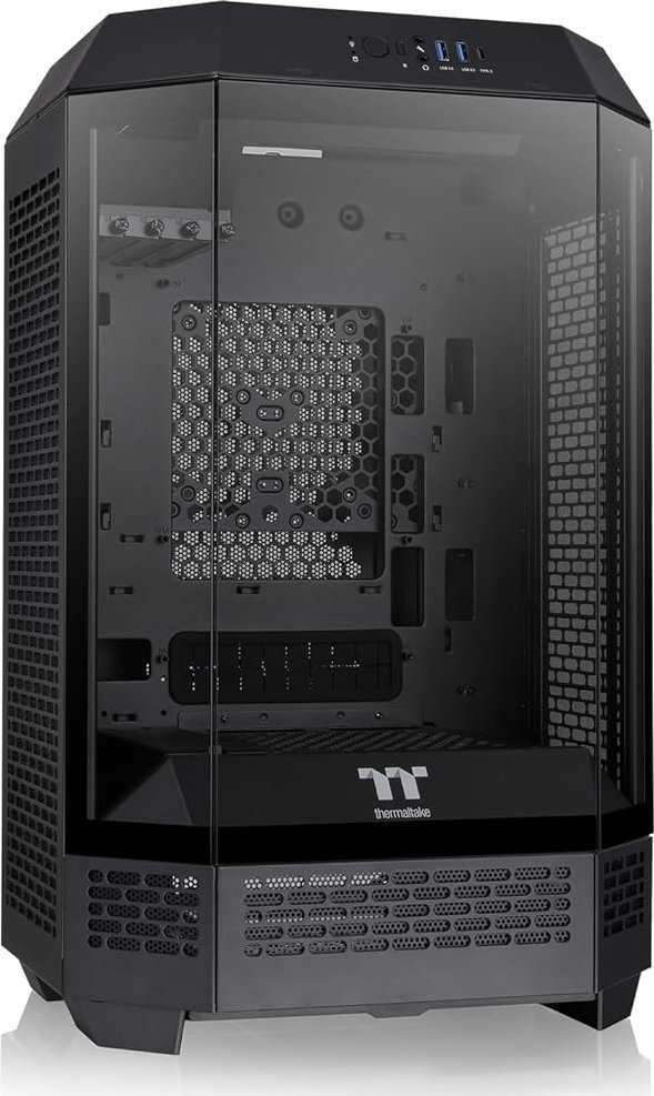 Kasë Thermaltake The Tower 300, e zezë, Micro Tower