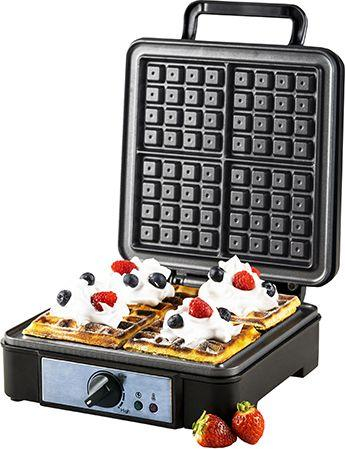 Toster për Waffle Adler AD 3049, 1800W, i zi
