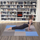 Shtresë për ushtrime One Fitness puzzle, 9 pjesë, e kaltër/e hirtë