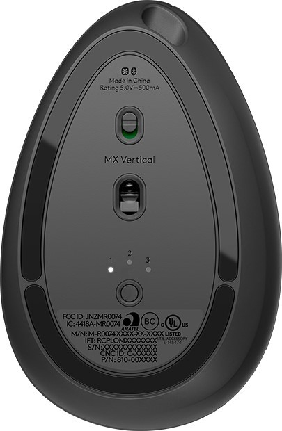 Maus Logitech MX Vertical, i zi
