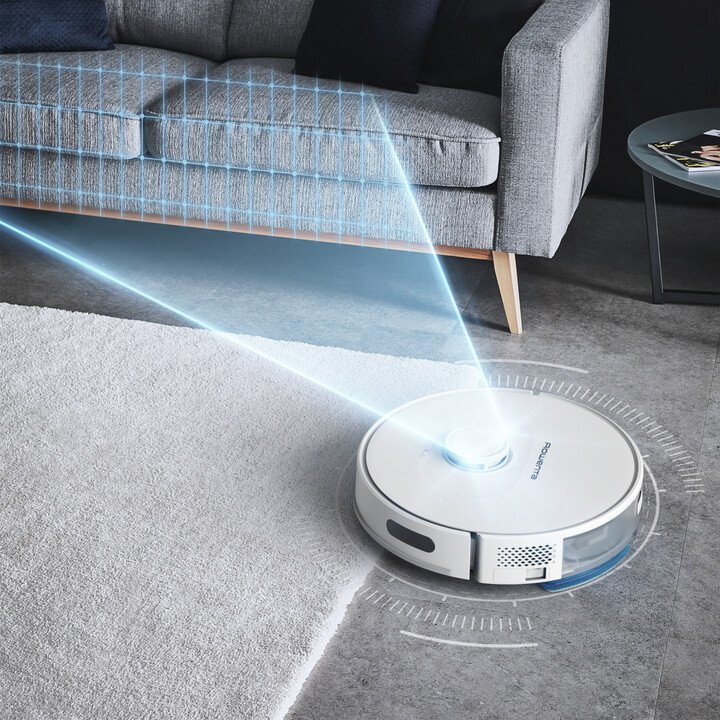 Fshesë robotike me vakum Rowenta X-Plorer S75s+ 4në1 Laser Auto Empty RR8587WH