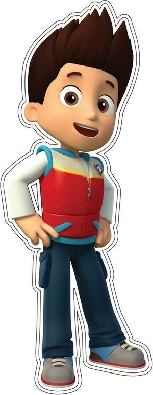 Dekorime për fëmijë Nickelodeon Paw Patrol - Ryder