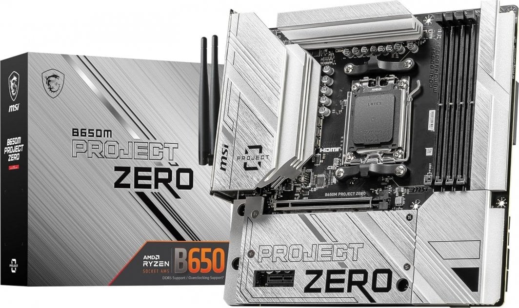 Pllakë amë MSI B650M PROJECT ZERO