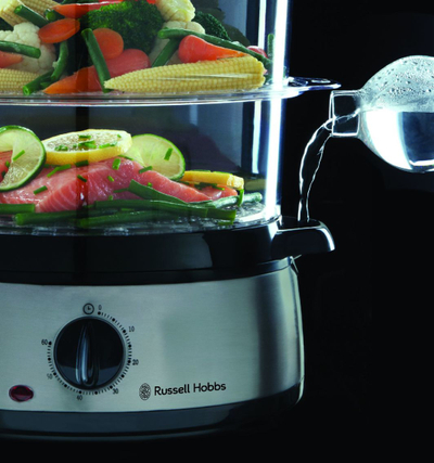Tenxhere me avull Russell Hobbs 19270-56, çelik/transparent
