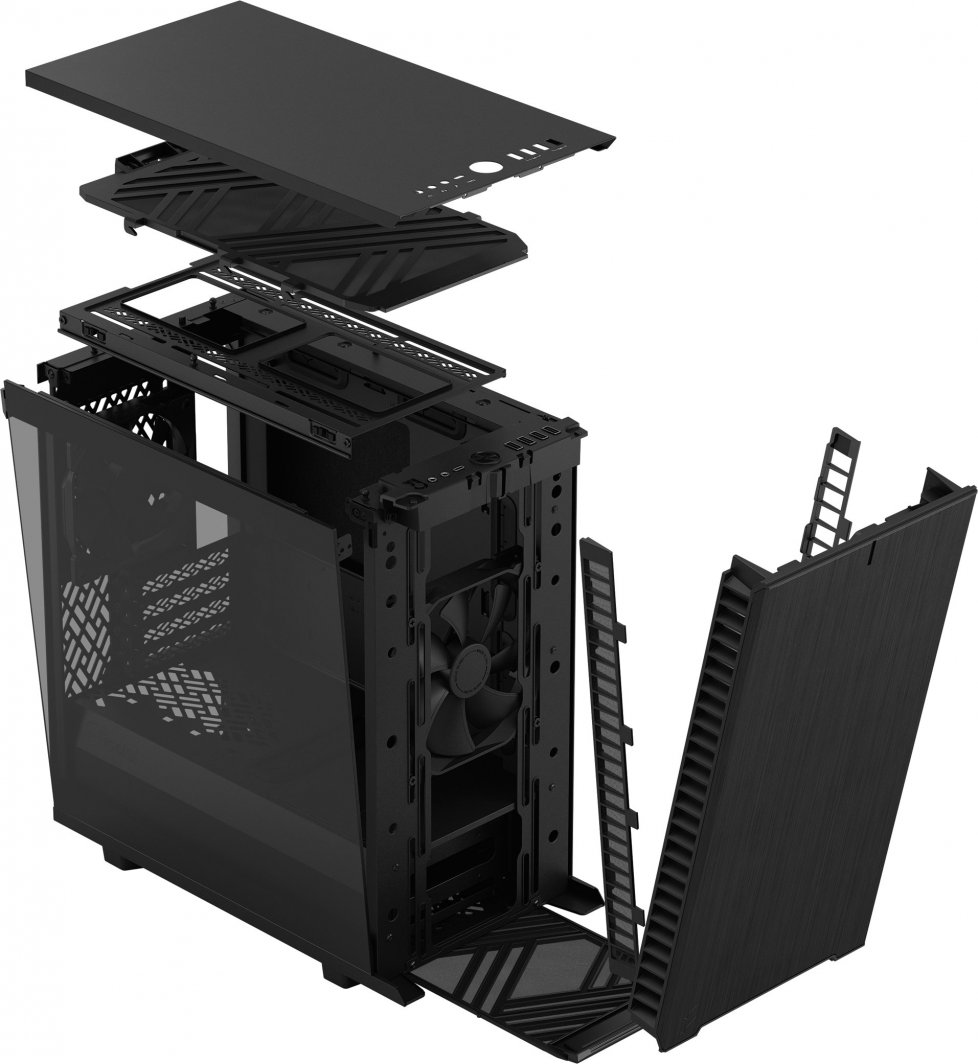Kasë Fractal Design Define 7 Mini TG Light Tint, Mini Tower