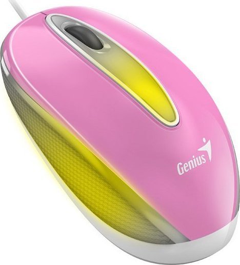 Maus Genius DX-Mini, 1000DPI, optik, USB, rozë