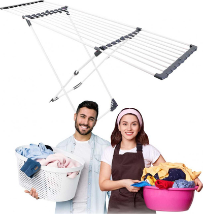 Tharëse rrobash Massido Ursula, 95 x 56 x 190 cm, e bardhë