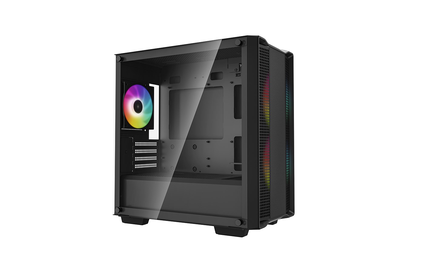Kasë DeepCool CC360 ARGB Mini Tower, e zezë