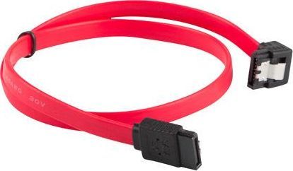 Kabllo Lanberg SATA - SATA (CA-SASA-13CC-0030-R), 0.3m, e kuqe 