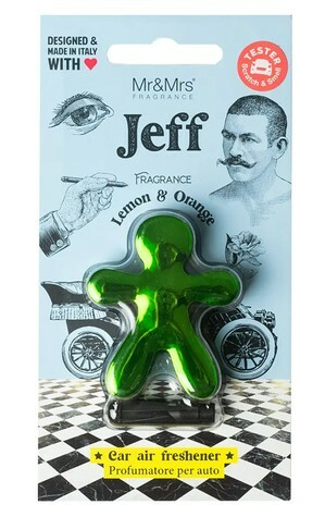 Aromë për makinë Mr&Mrs Fragrance Jeff Chrome Lemon & Orange