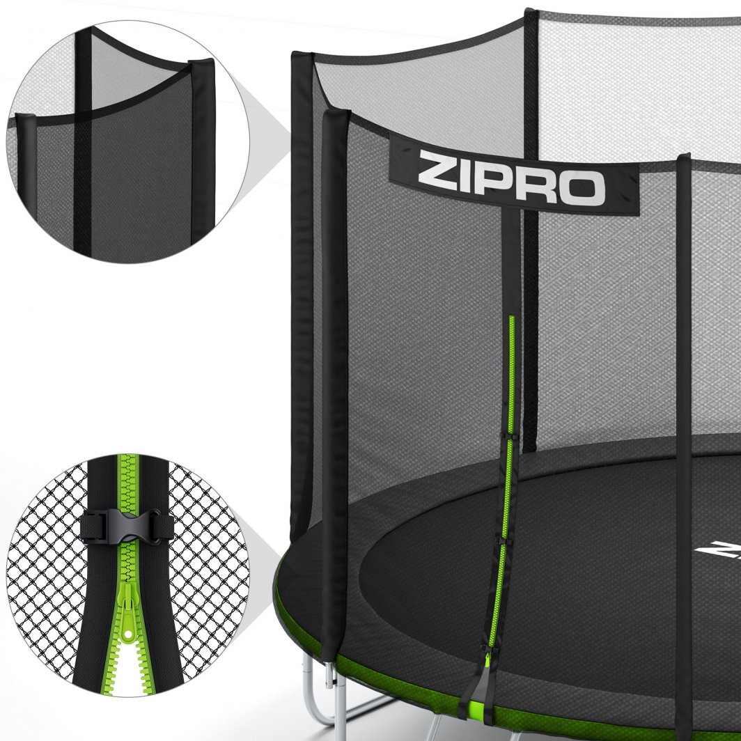 Trampolinë kopshti me rrjetë të jashtme Zipro 16FT (496cm)